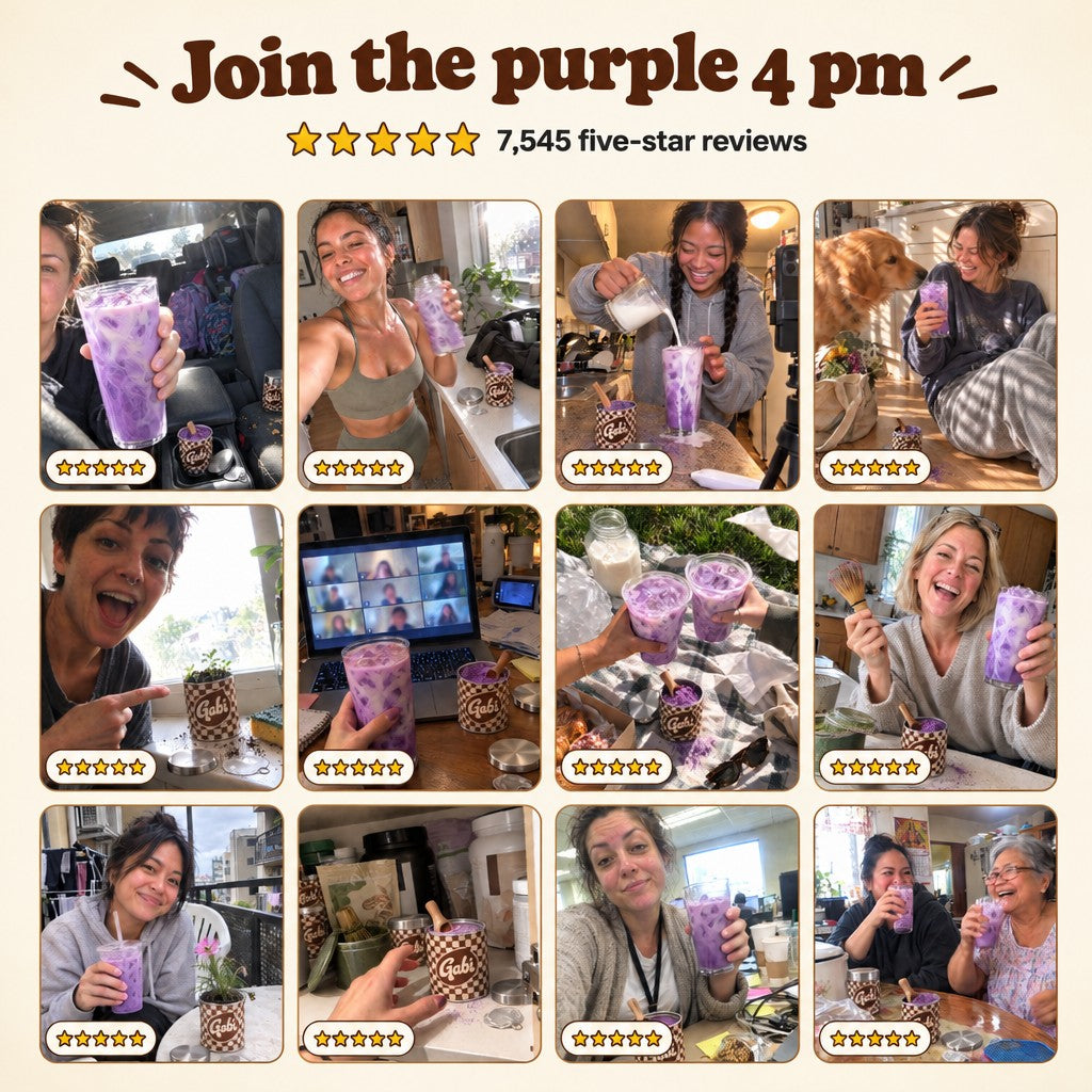 Join the purple 4 pm