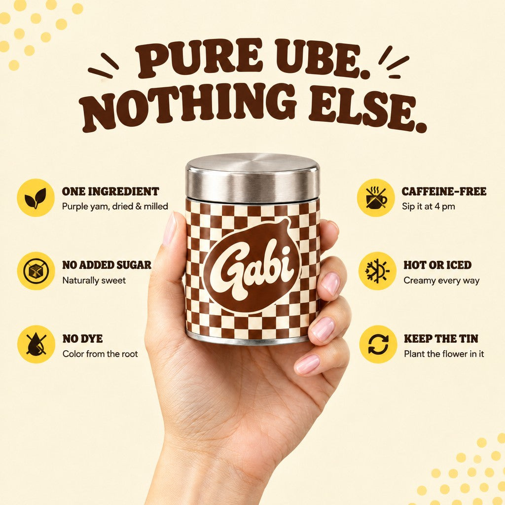 Pure ube. Nothing else.