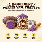 1 ingredient. Purple yam.
